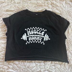 Muscle Mommy Crop Top
